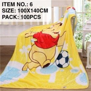 Winnie the Pooh Yellow Blanket
